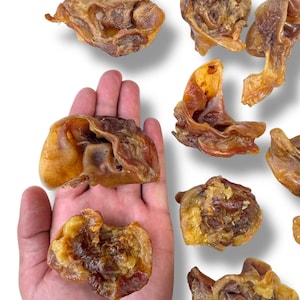 Natural Organic Pork Meaty Bites Dog Snack Hypoallergenic Chew Air Dried 400g Large  pack.