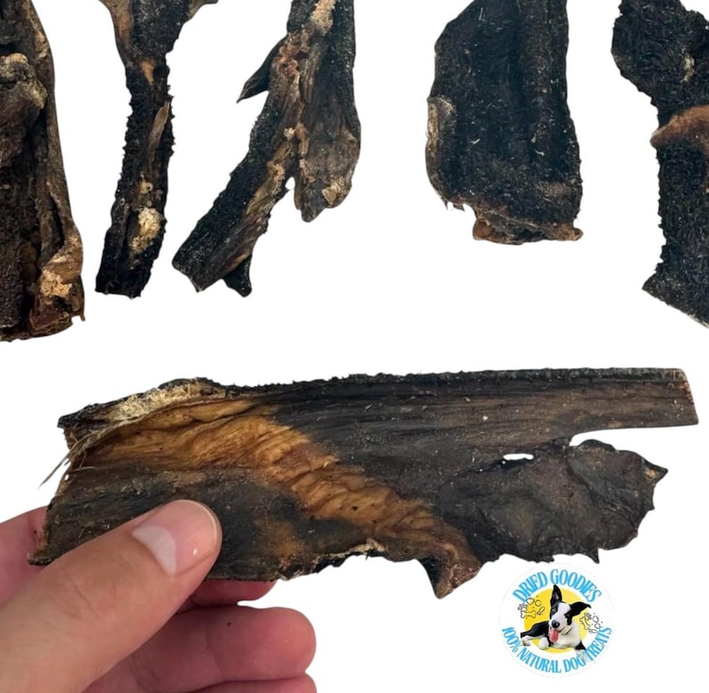 Natural Air-Dried Beef Tripe Dog Chews: High-Protein Treats (150g Pack) image 3