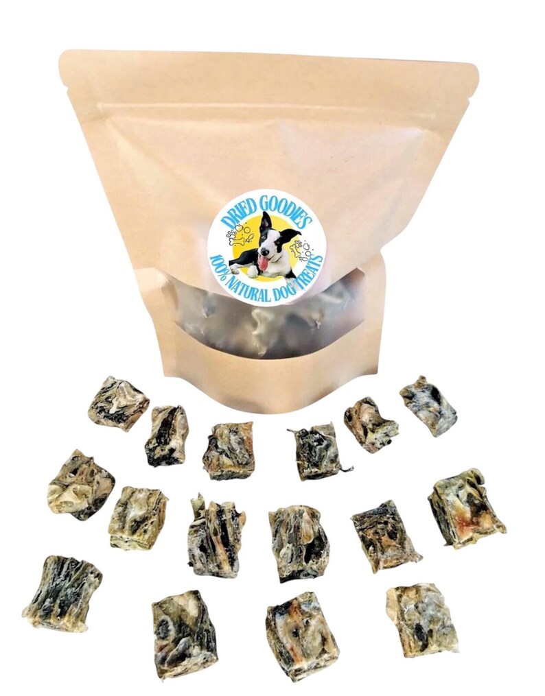 Jr Cod Skin Cubes Icelandic Air Dried Cod Skin Cubes: Natural-organic Dog & Puppy Treats ...