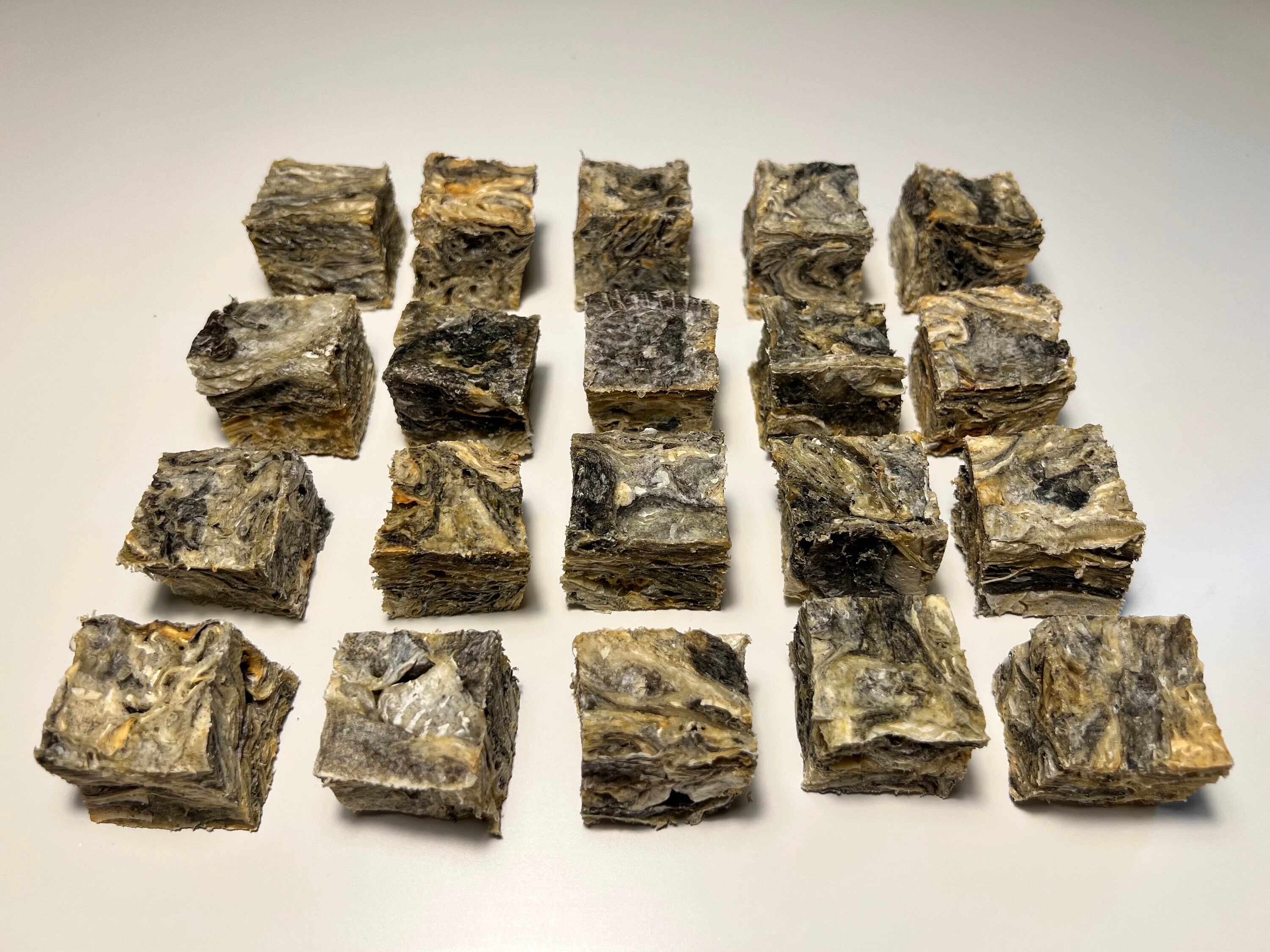 Jr Cod Skin Cubes Icelandic Atlantic Cod Skin Cubes 100% Organic-natural Fish - Etsy