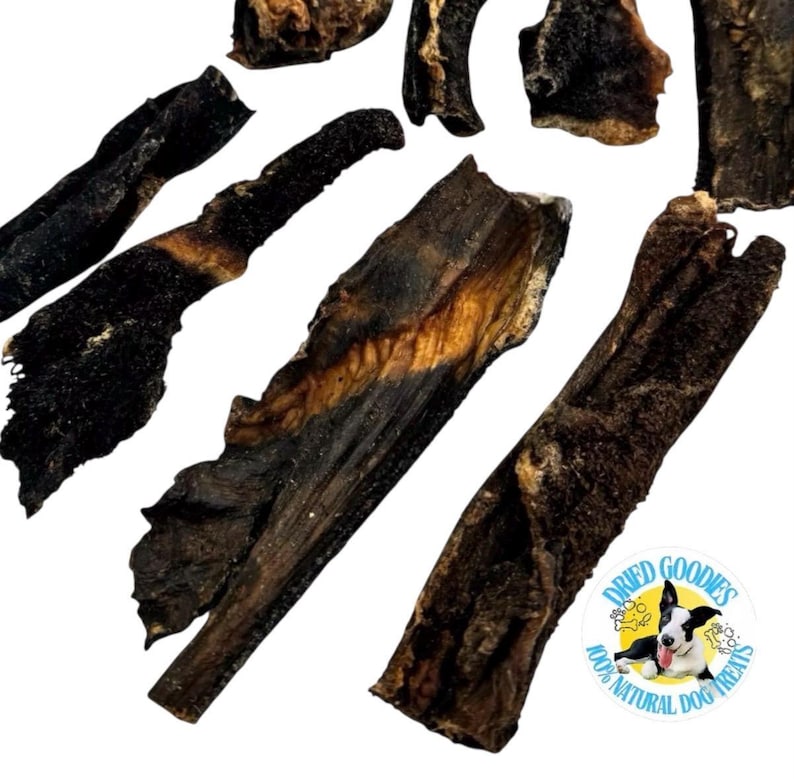 Natural Air-Dried Beef Tripe Dog Chews: High-Protein Treats (150g Pack) image 1