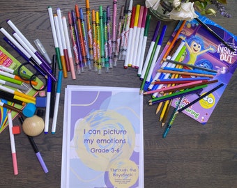 I can picture my emotions -  Grade 3 - 6 - emotional literacy resource