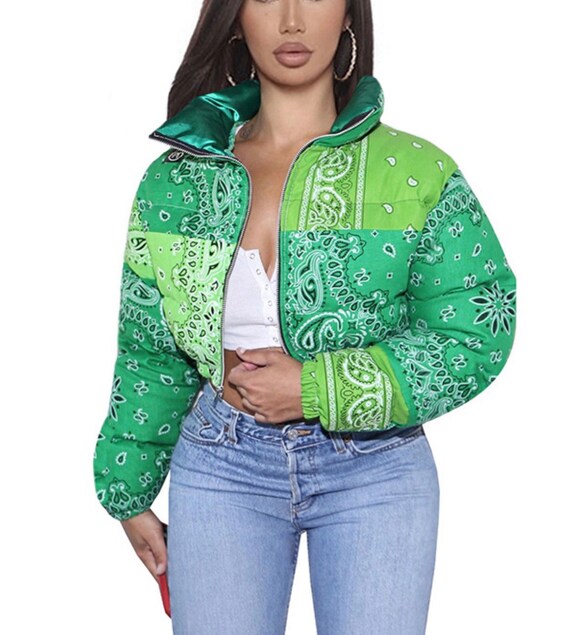 Cropped Bandana Coat - Etsy