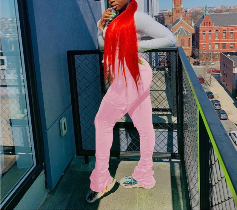 Cargo Stack Pants Etsy