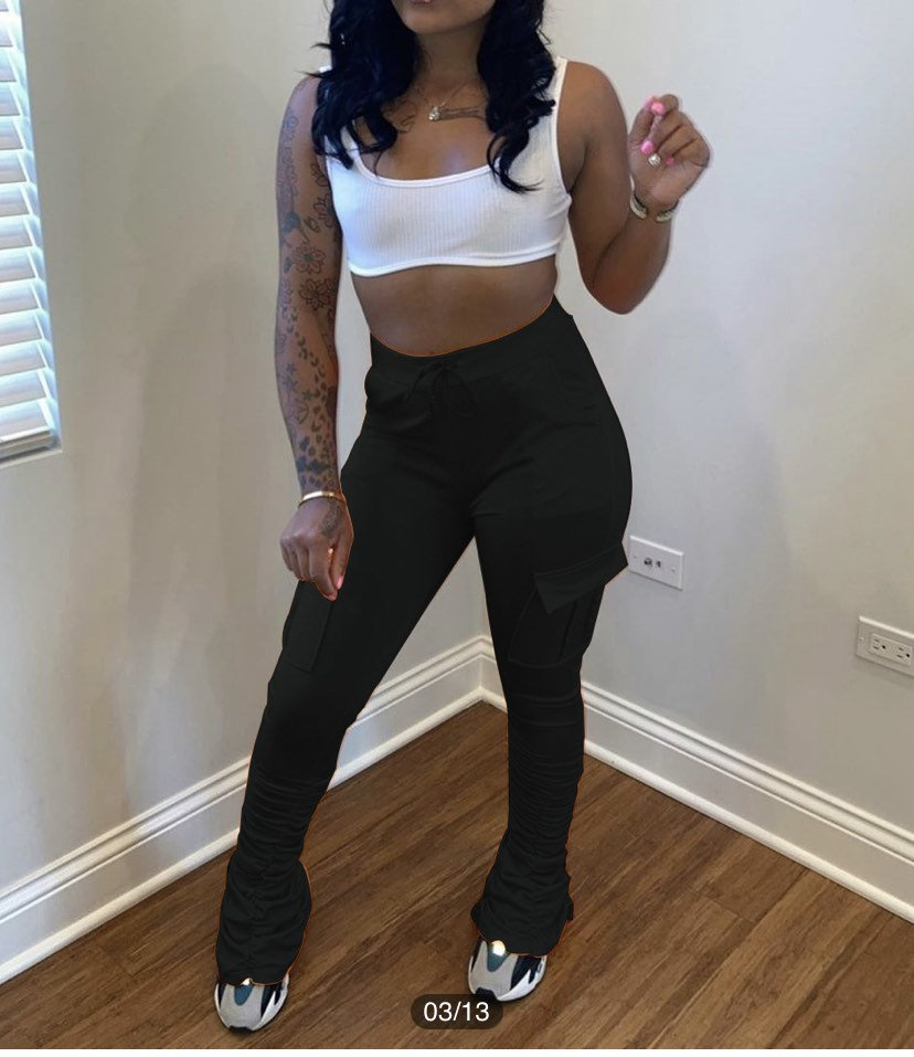 Cargo Stack Pants Etsy