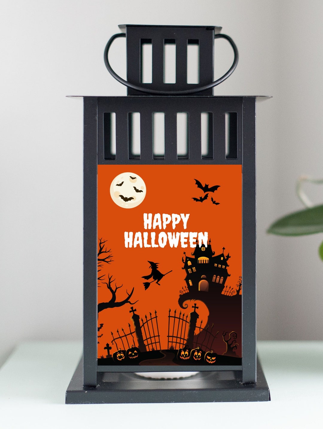 Cute Halloween Decoration Spooky Season Candle Holder Etsy