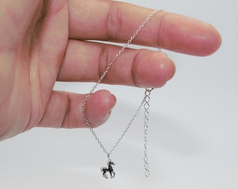 Sterling Silver Horse Bracelet: Equestrian Jewelry Gift