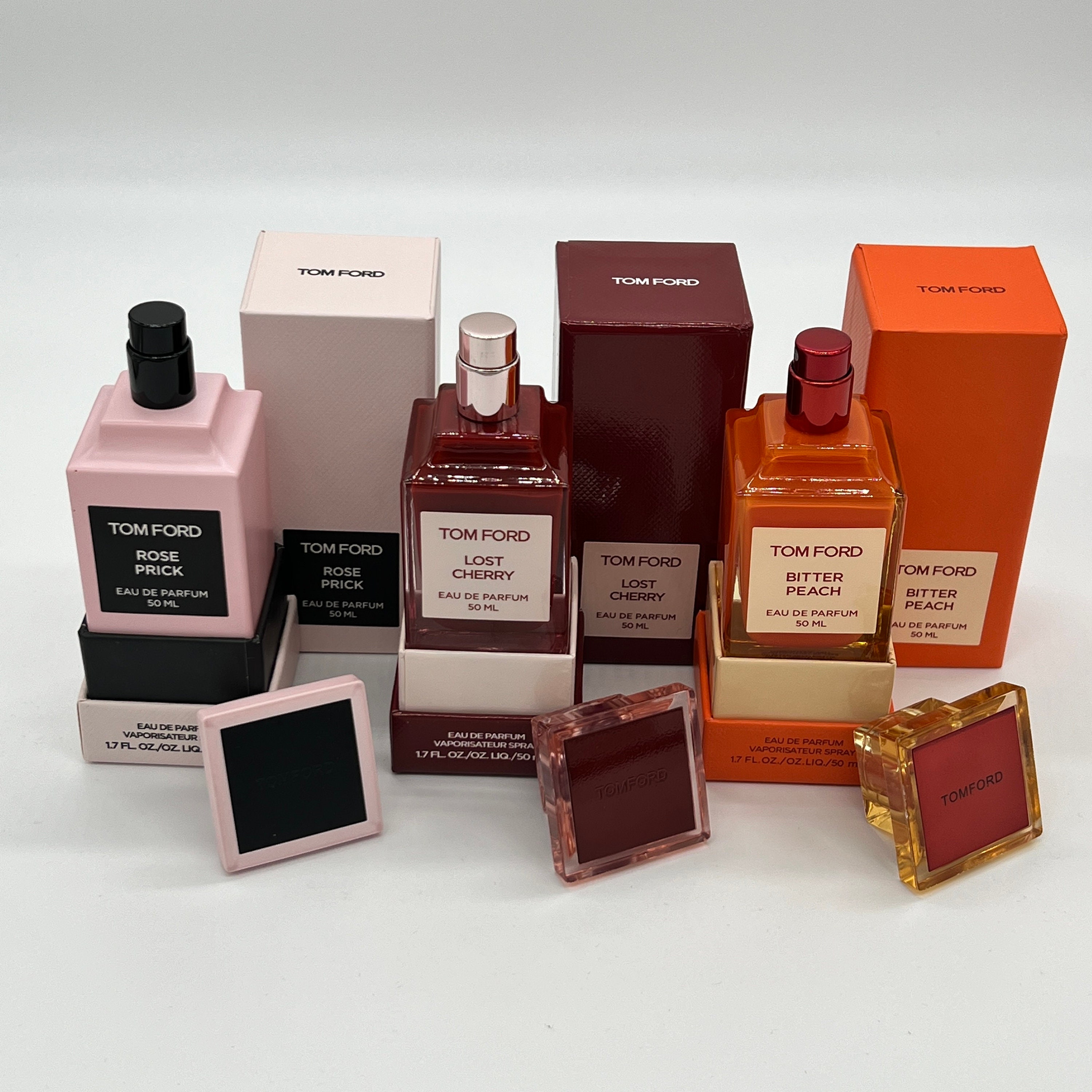 Lost Cherry Rose Prick Bitter Peach by Tom Ford Sample Set Etsy Australia