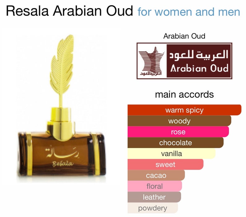 Resala Arabian Oud Sample 3ML 5ML Original Arabian Oud Etsy