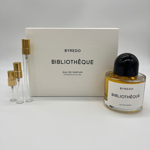 Bibliothèque Byredo EDP 3ml / 5ml Glass Sample / Travel Spray Etsy