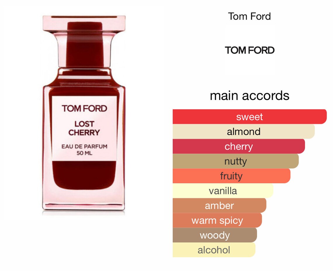 Tom Ford Lost Cherry EDP 3.4 Fl Oz 100 ML originale 3ml / Etsy