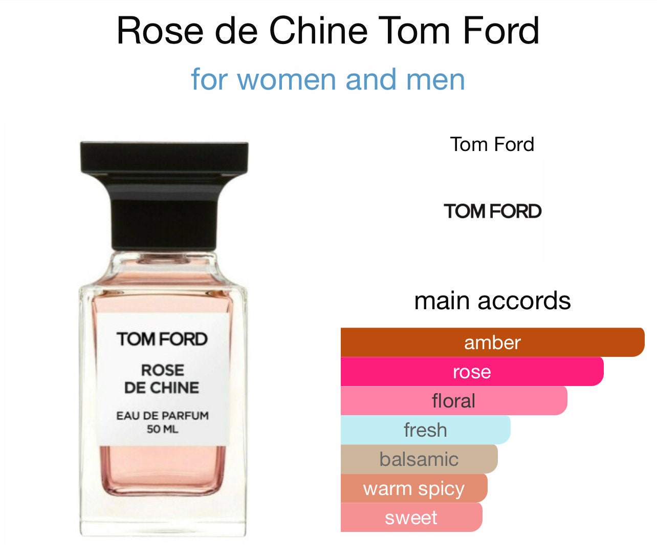 Rose De Chine Rose Damalfi Rose De Russie by Tom Ford - Etsy