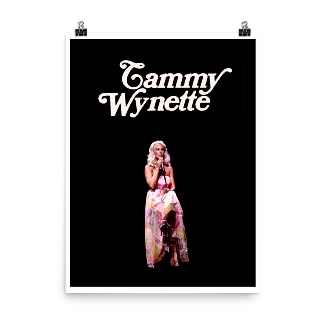 Tammy Wynette Poster 18 X 24 - Etsy