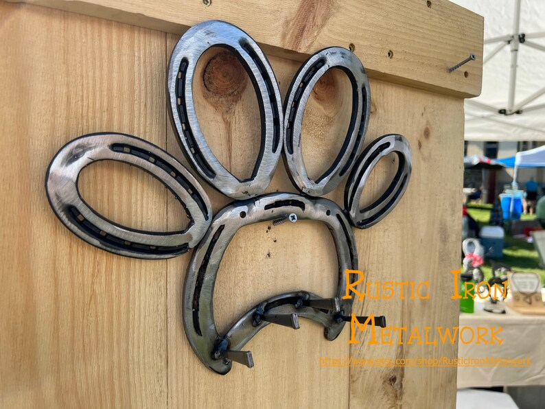 Dog Paw With Hooks Etsy