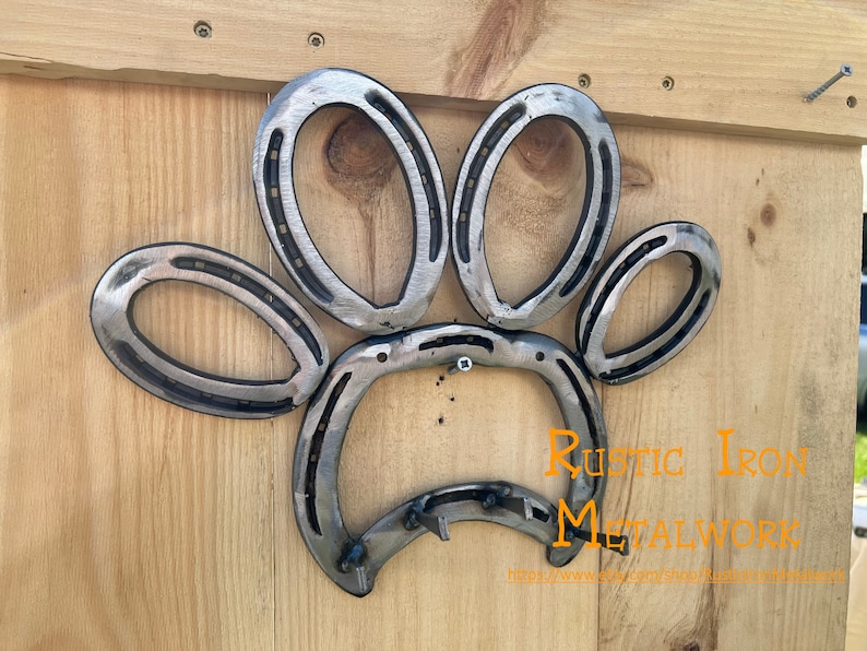 Dog Paw With Hooks Etsy