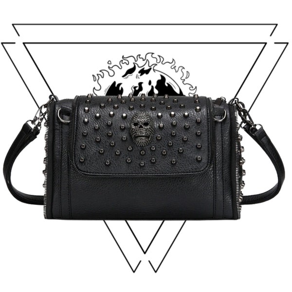 Heartless Death Candy Handbag Emo Punk Goth Alternative Spooky Cute