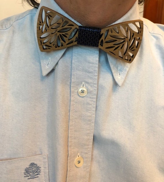 Handmade Mens Groomsman Wood Bow Tie Matching Pocket Square and Mens Cufflinks Set Gift for Party Festivals Handmade Mens Groomsman Wood Bow Tie Matching Pocket Square and Mens Cufflinks Set Gift for Party Festivals