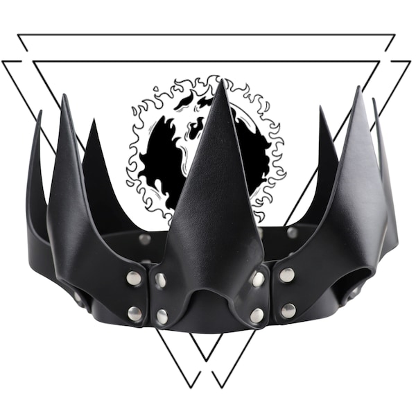 Leather Crown - Etsy