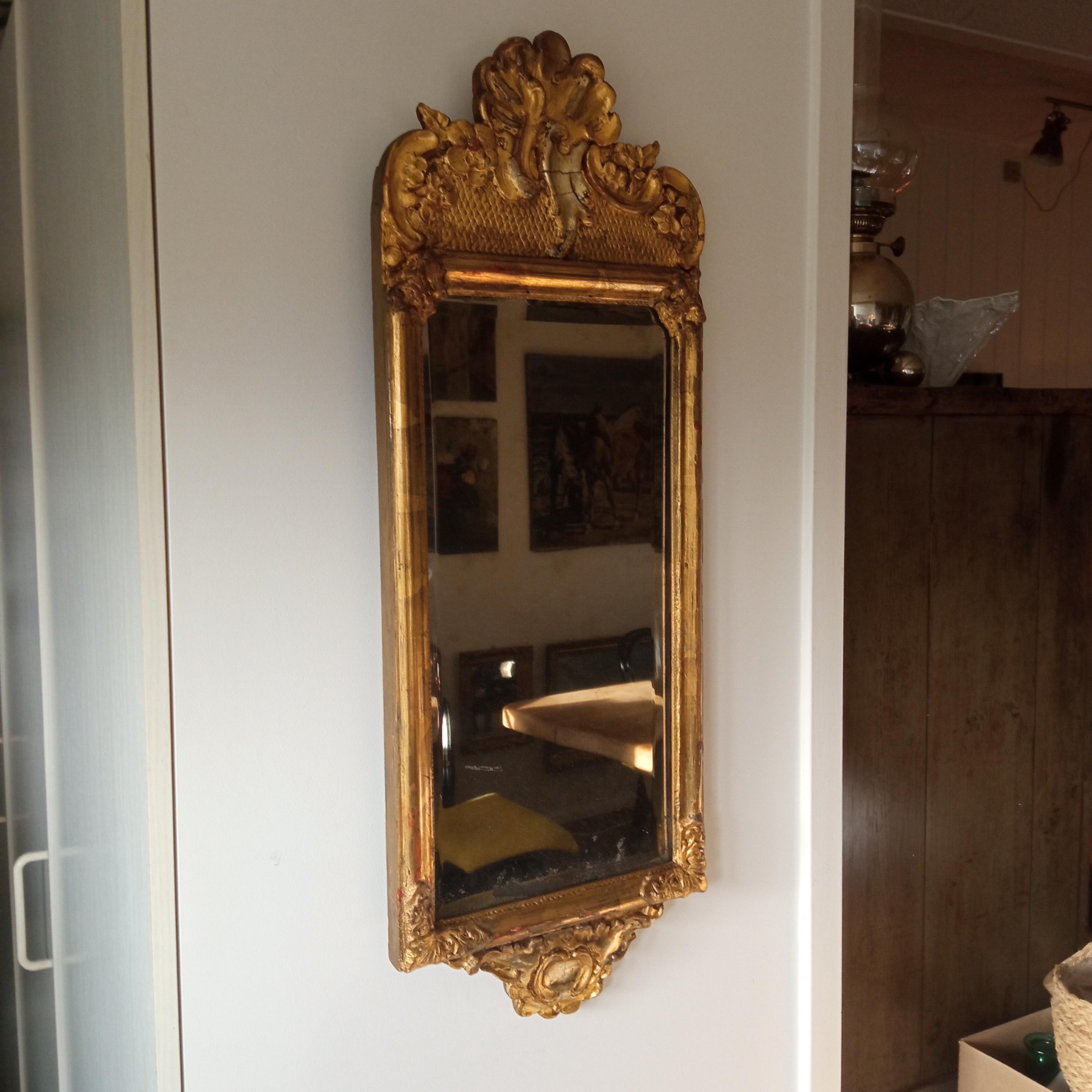 Vintage Swedish Mirror - Etsy
