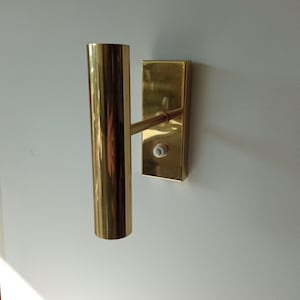 Jo Hammerborg Brass Wall Sconce - Mid Century Modern Lighting