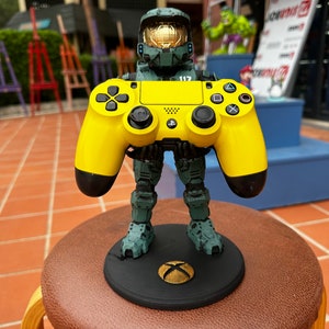 Halo, Chief, The Master Chief, Joystick Holder, Halo Controller Stand, Phone Holder, Controller Stand, Room Decor, Office, Controller holder