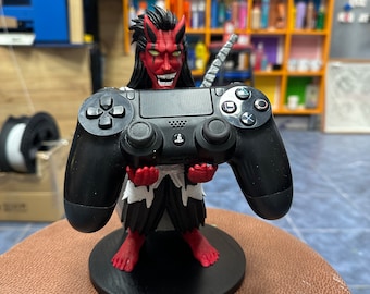 Katana Kenpachi Zaraki, stojak na kontroler/uchwyt na telefon, wydruk 3D, do gier, dekoracja pokoju, prezent dla gracza, wystrój biura gamingowego