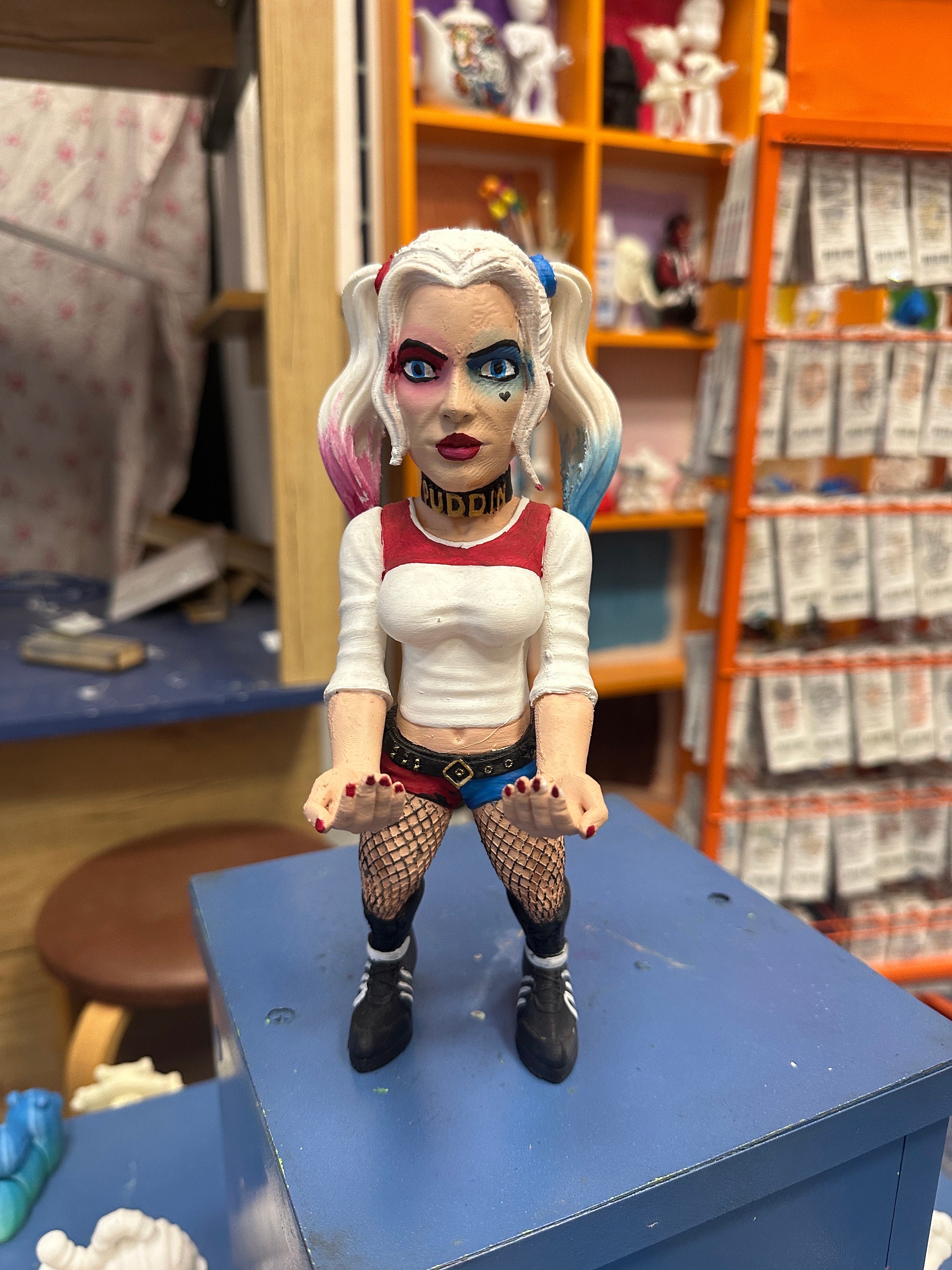 Harley Quinn, Joker, Dc, Phone Holder, Joystick Holder, Controller