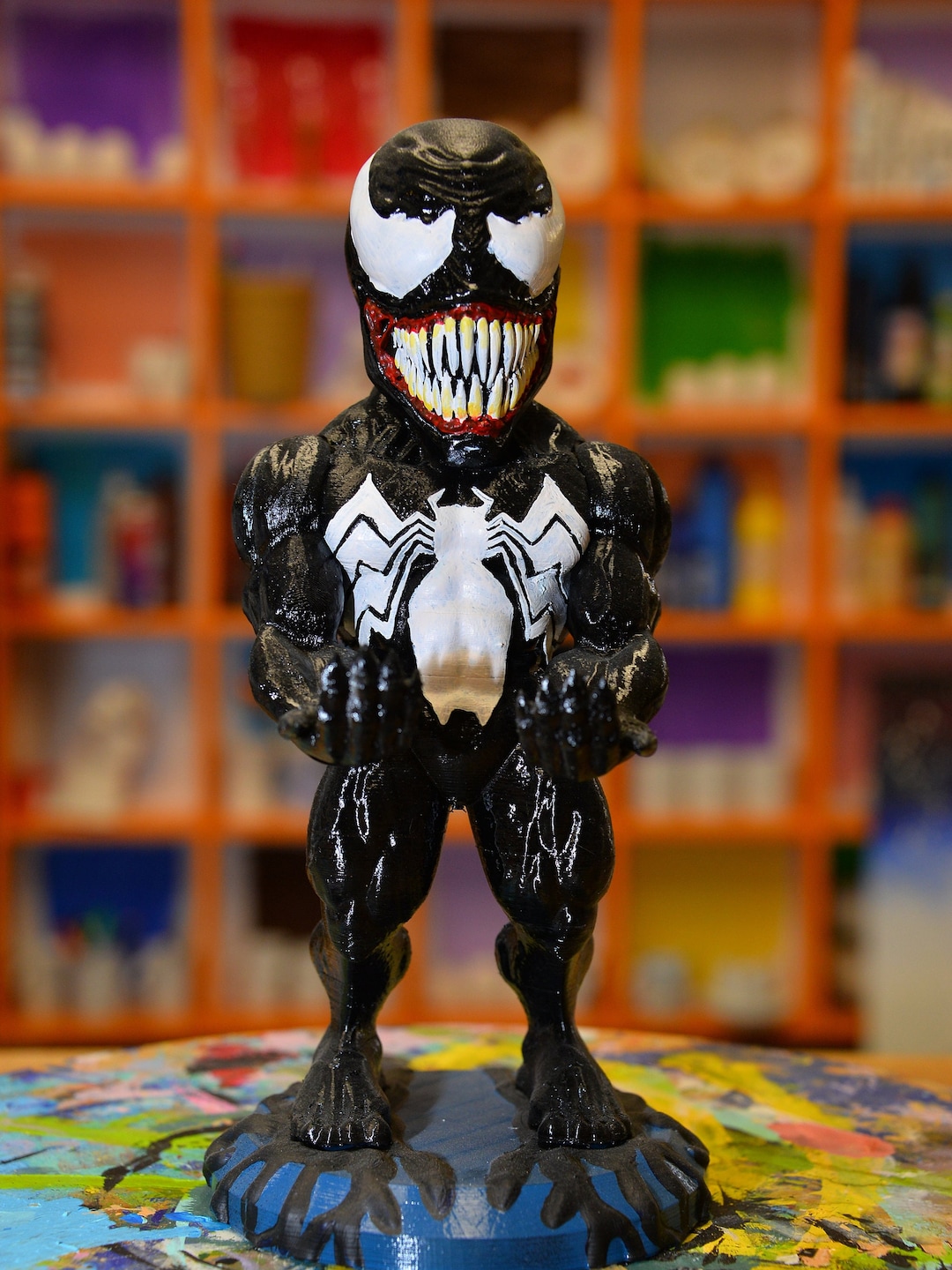 Venom, Marvel, Phone Holder, Joystick Holder, Controller Stand