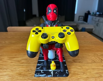 Support pour téléphone et manette Deadpool, décoration de chambre de joueur