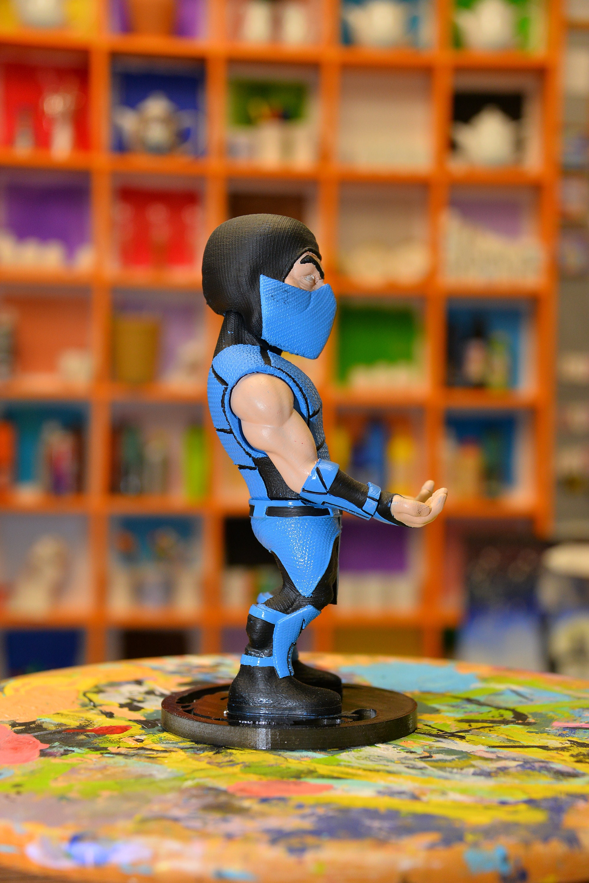 Subzero, Mortal Combat, Phone Holder, Joystick Holder, Controller