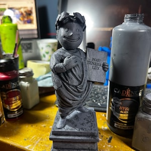 Vault boy Statue, Room decor, 3d home decor, Office, Desktop, Gift for him, Gaming room decor, 3D models, 3D figures