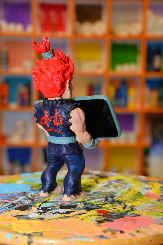 Akuma, Street Fighter, Gamer, Phone Holder, Joystick Holder