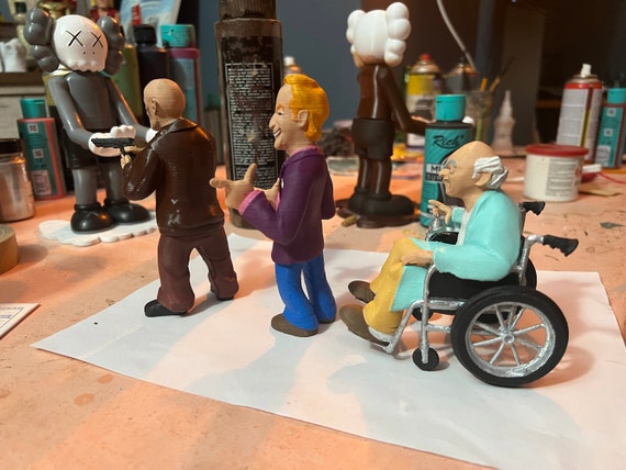 ブレイキング・バッドのフィギュア、3Dプリント、部屋の装飾、友人への