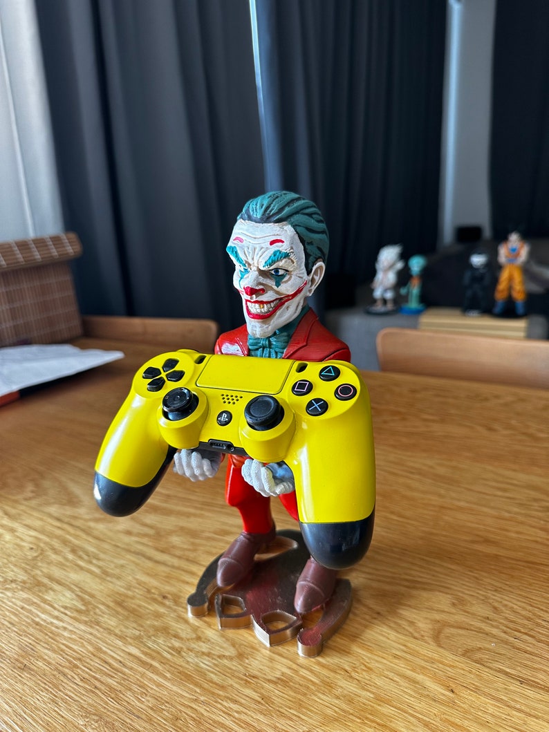 Joker, Dc, Phone Holder, Joystick Holder, Controller Stand, Room Decor ...