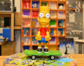Simpsons  Bart Simpson 3d figures, Phone Holder, Joystick Holder, Controller Stand, Room Decor, Table Decor