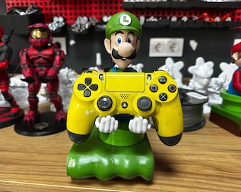 Mario, Super Mario, Gamer, Phone holder, Joystick Holder, Controller Stand, Room Decor, Office decor