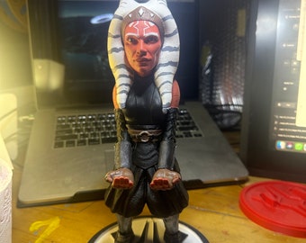 Ahsoko,  Star Wars, Phone holder, Joystick Holder, Controller Stand, Room Decor, Office decor, Gamer