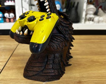 Bilcoast ビルコースト ウォルナット シェルコン25スタンド Godzilla PLA+ Controller Stand, Phone Holder, Gamer Room Decor - Etsy