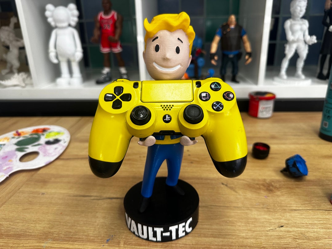 Vault Boy, Stand Controller/ Phone Holder, Gaming, Room Vault Boy, Stand Controller/ Phone Holder, Gaming, Room