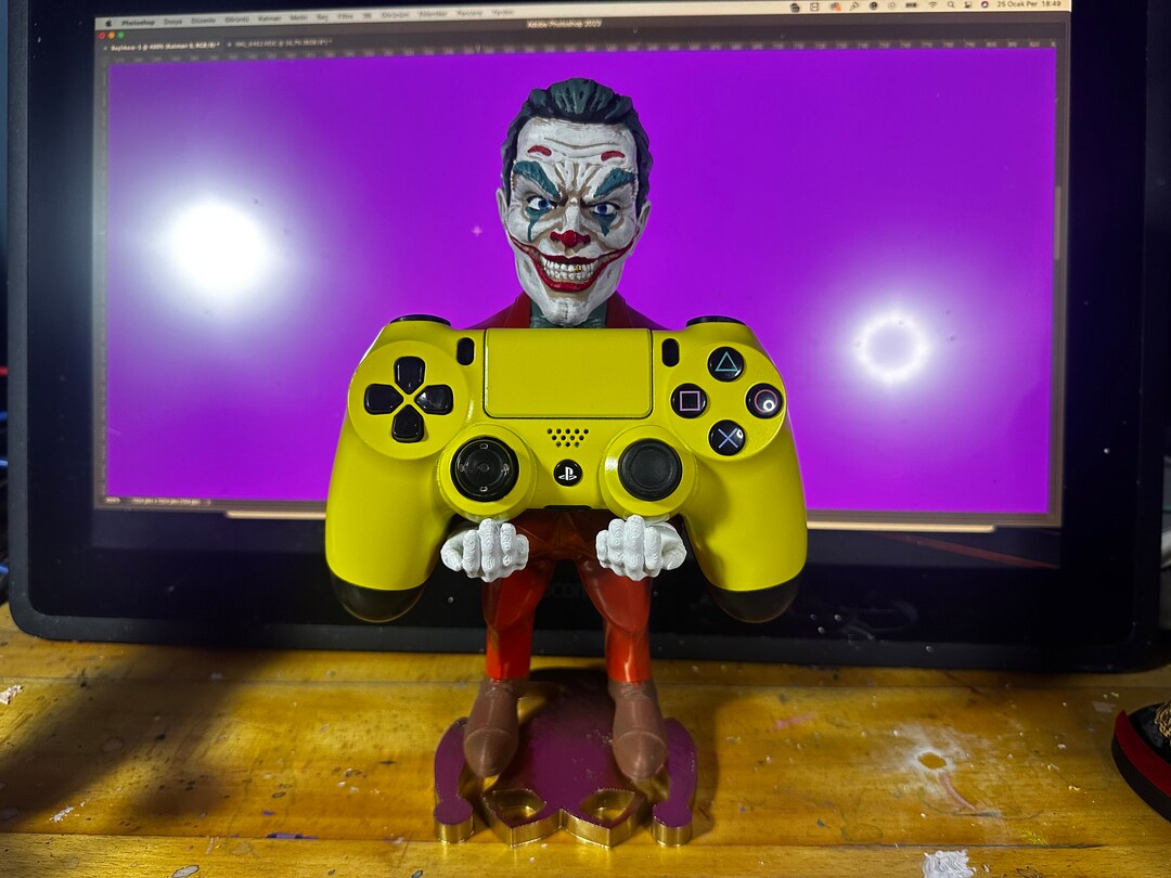Joker, Dc, Phone Holder, Joystick Holder, Controller Stand, Room Decor ...