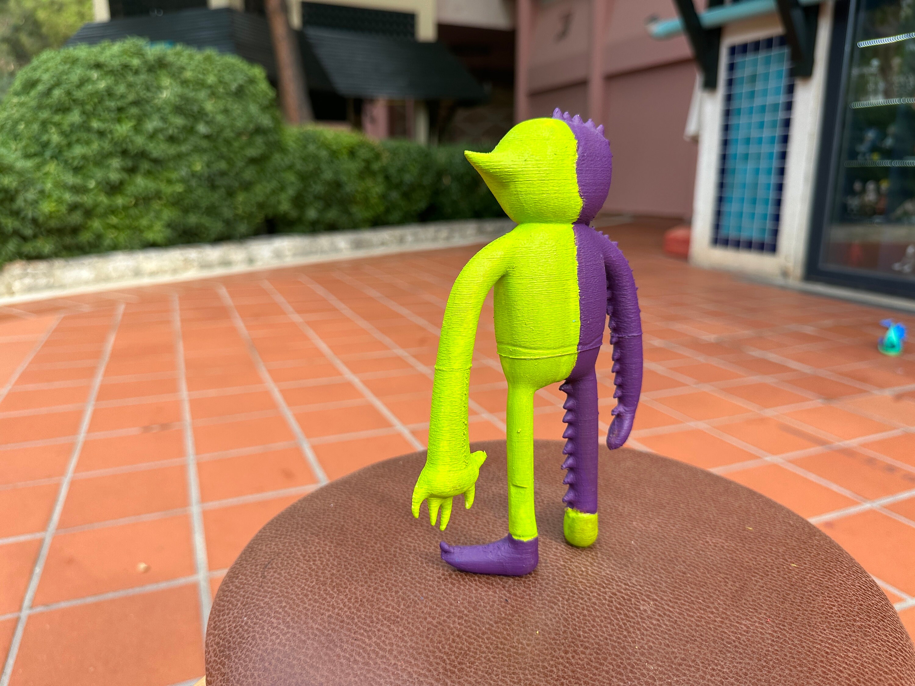 道化師、バンバンの庭、3Dフィギュア、3Dホームデコレーション