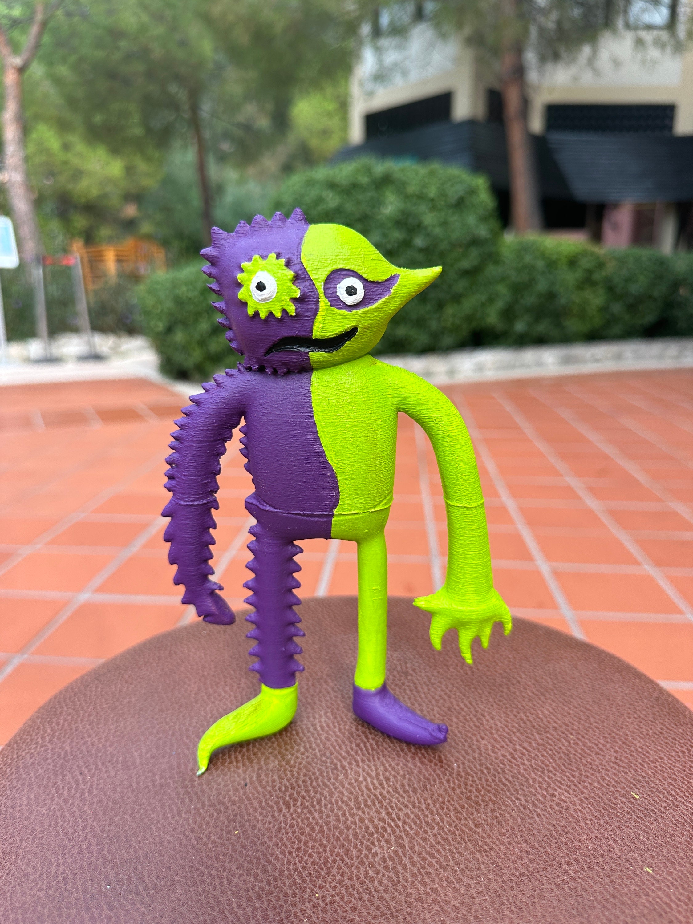 道化師、バンバンの庭、3Dフィギュア、3Dホームデコレーション