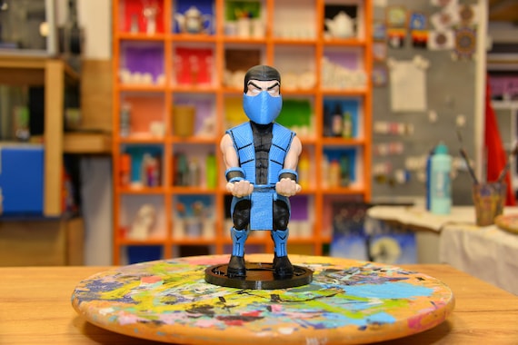 Subzero, Mortal Combat, Phone Holder, Joystick Holder, Controller