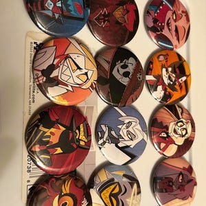 Hazbin Hotel/Helluva Boss Hellaverse Pins
