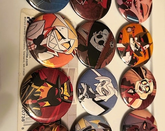 Hazbin Hotel/Helluva Boss Hellaverse Pins