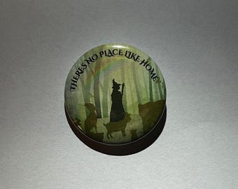 Wicked For Good ‘Theres No Place Like Home’ Elphaba Button Pin