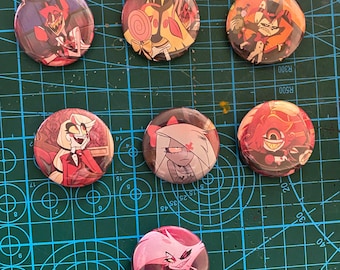 Hazbin Hotel Pins