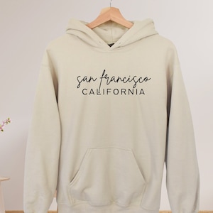 San Francisco California Shirt, Vacation Hoodie, San Francisco City Shirt, Summer Trip Shirt, California Trip Sweatshirt, Vacation Hoodies