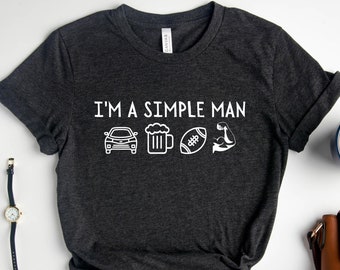 Simple Man Shirt - Etsy