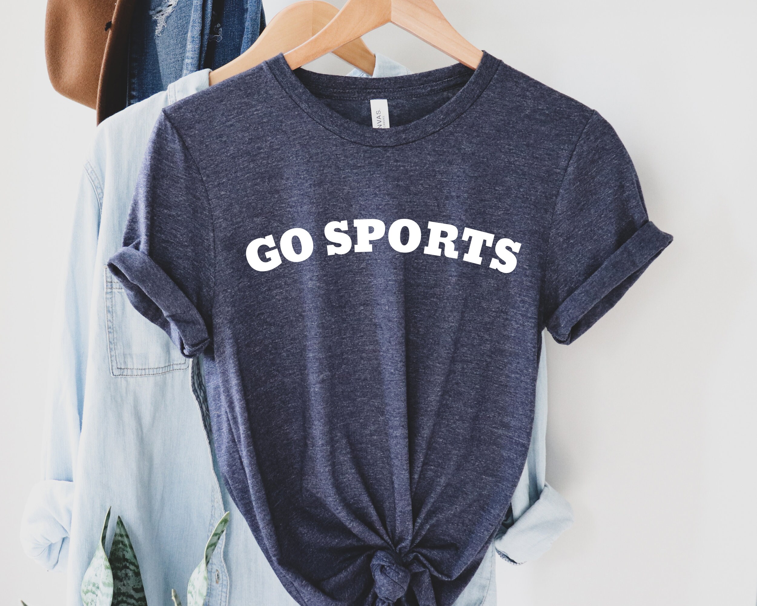 Go Sports Shirt Go Sports Team Tshirt Funny Sports Shirt Etsy